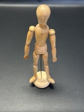 Hölzerne Gliederpuppe, Zeichenpuppe, Künstlerpuppe 34cm