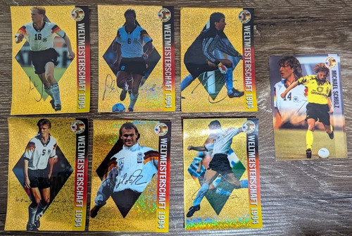 Panini karten signiert - 22,