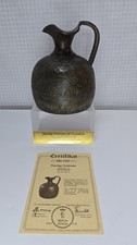 Bauchige Weinkanne Bronze