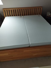 Hochwertig massives Wildeiche Ehebett 1,80X2,00 M zu verkaufen.