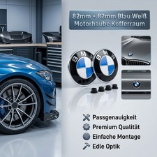 2x Emblem (82MM)+4 Tüllen