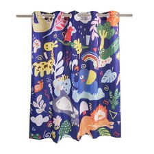 Duschvorhang mit Zootieren |