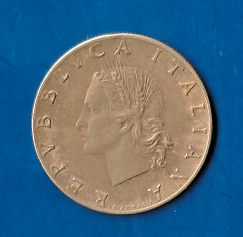 Münze italien 20 lire - ,