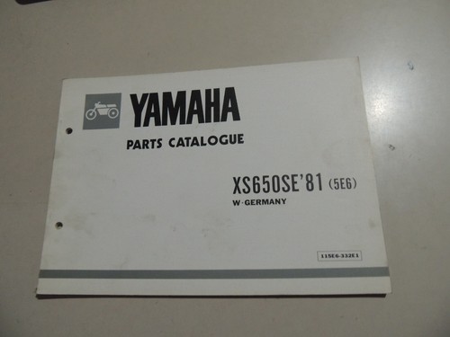 1981 parts catalog list ersatz - list,
