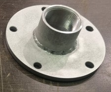 Flanschplatte für PV Heizstab