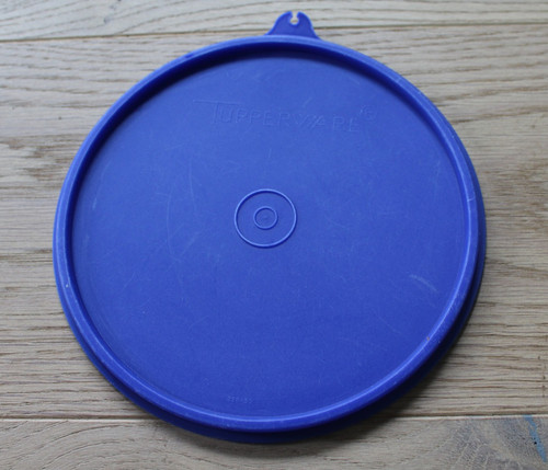 Tupperware deckel blau - x,