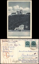 Postcard Tihany Stadt 1941