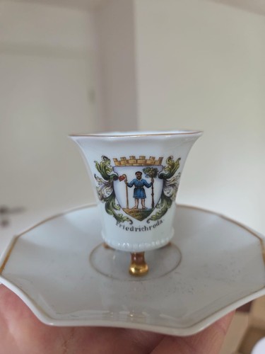 Antike kaffeetasse mit - antike,