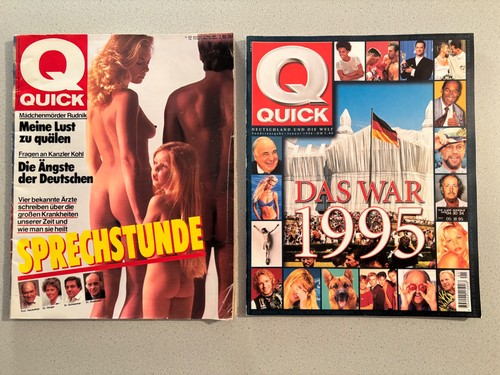 Quick magazin zeitschrift - quick, •
