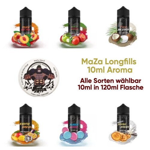 Maza longfill 10ml - maza,