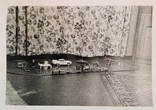 Modellbahn Modelleisenbahn Eisenbahn Landschaft Modellbau Bahn Häuser Altes Foto