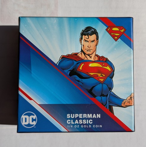 Unze goldmünze superman - 1/4,