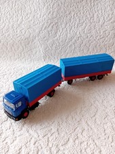 1/87 Wiking MAN TGA Pritschenzug mit Kibri Aufbau, Umbau Eigenbau