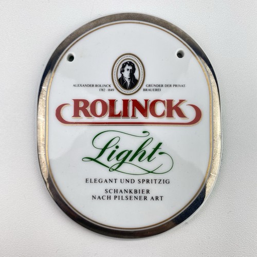 Zapfhahnschild rolinck light - zapfhahnschild, light"