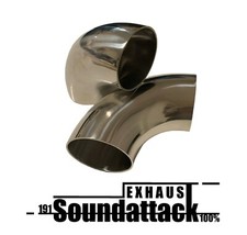 89mm Rohrbogen Edelstahl 90°