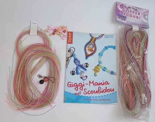 2set scoubidou bänder buch - bänder, +