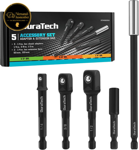 Stecknuss adapter set 1 2 - stecknuss,