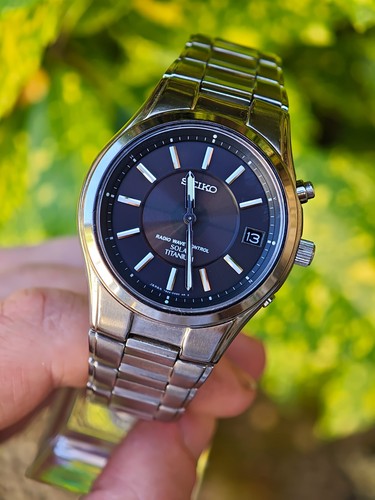 Luxus seiko radio solar - luxus,