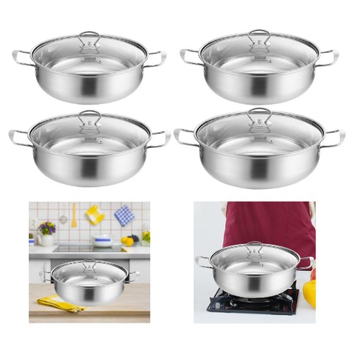 Edelstahl suppenwok mit - edelstahl,,