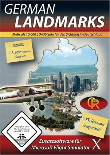 Fsx addon german landmarks - fsx, addon: