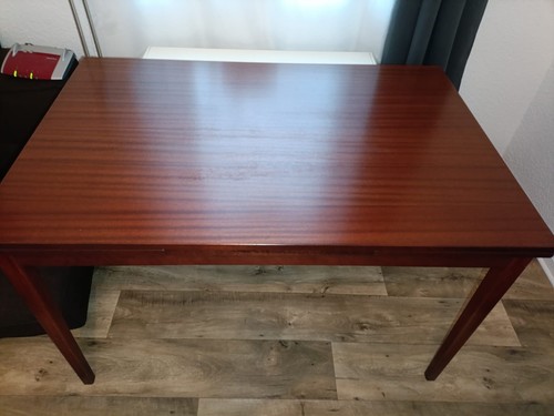 Mahagoni ausziehtisch 40 m - mahagoni-ausziehtisch, (1,40