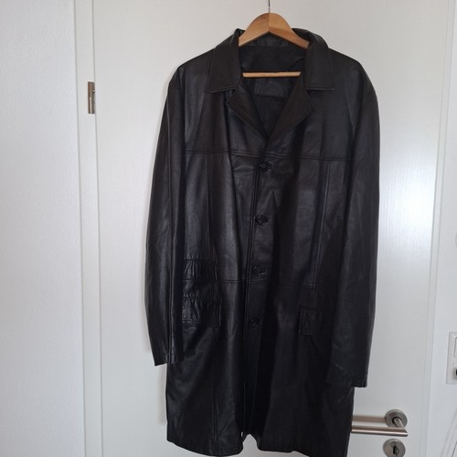 Ledermantel herren schwarz - herren,