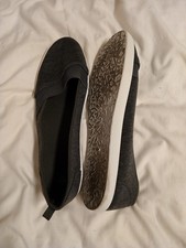 Damenschuhe Slipper Gr 41 Schwarz Stoff