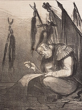 DAUMIER  / LE CHARIVARI  1854