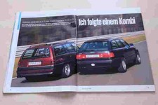 Sport Auto 06/1992 Opel Omega A Caravan 4.0 von Irmscher mit 272PS besser als...