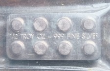 1/2 Oz Silver Building Block Bar