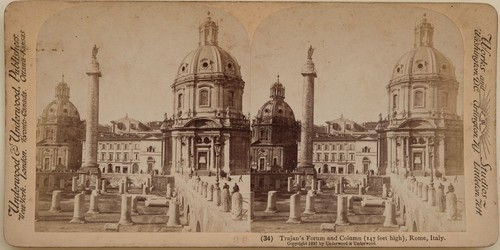 Rom forum und trajanssäule - forum,
