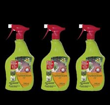 3 x Bayer / Protect Garden TURBOCLEAN AF 1 L Total Garten Unkrautvernichter