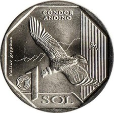 Peru 1 Sol 2017 "Andean condor"