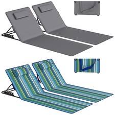 Outsunny 2er set strandmatte - outsunny,