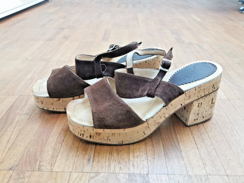 Vintage omu damen sandaletten - omu,