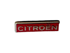PIN - Citroen - Schriftzug - hinten glatt - Pins
