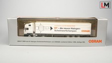 1:87 Herpa MAN F 2000 Koffer Sattelzug LKW Osram Limitierte Edition // X_408