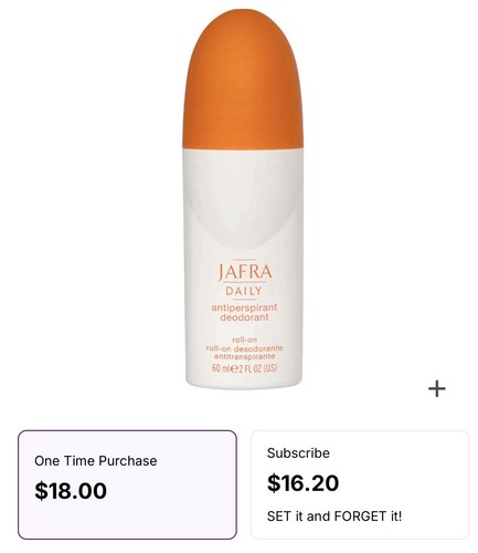 Jafra daily antiperspirant - daily,