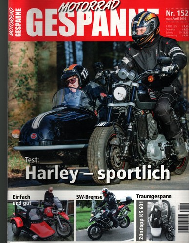Zeitschrift motorrad gespanne - zeitschrift, motorrad-gespanne