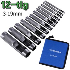 Locheisen Set 12-tlg 3-19mm