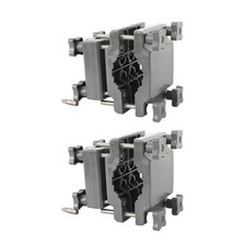 2er Pack Sonnenschirmhalter Sonnenschirm Balkon Halterung Geländer+Schirmhalter