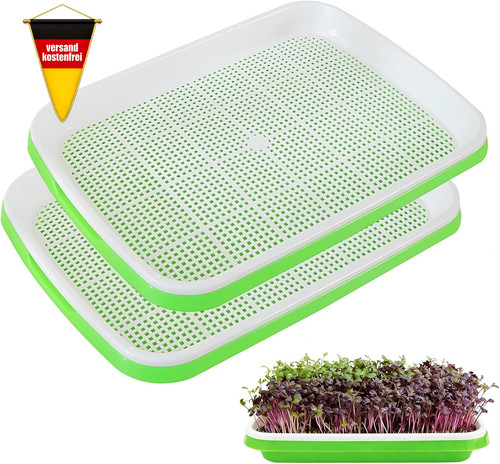 Anzuchtschalen set für kresse - anzuchtschalen,