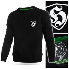 Bluse Sweatshirt Pullover Hoodie Ultras Hooligans Fans Deutschland Schwarz