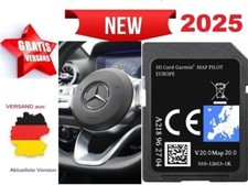 Navi SD-Karte für Mercedes A 218 ✅ MAP Garmin Pilot  - V20.0 ✅ 2025 EUROPA ✅✅✅