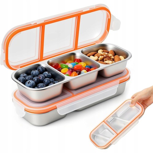 Edelstahl snackbox mit - snackbox,