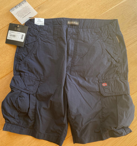 Napapijri noto shorts blau - napapijri,