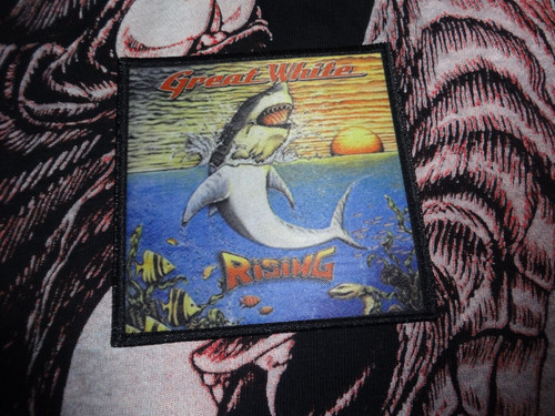 Great white patch - great,