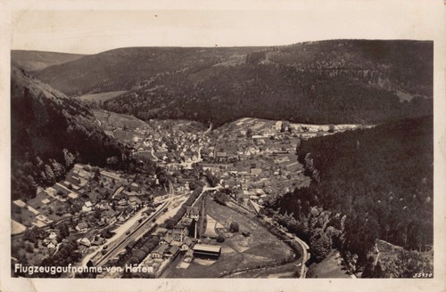 Höfen ansichtskarte bahnhof - ansichtskarte,