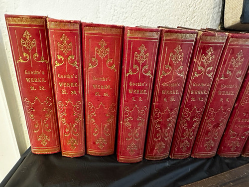 Goethe werke johann - goethe's,