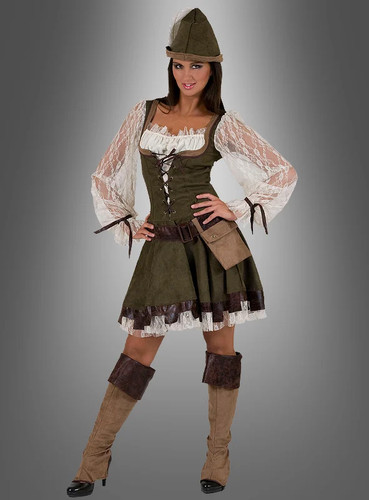 Robin hood kostüm für damen - robin,